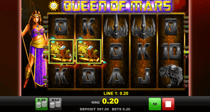 Queen of Mars Bonusspel