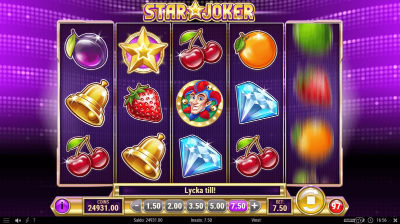 Star Joker slot huvudspel