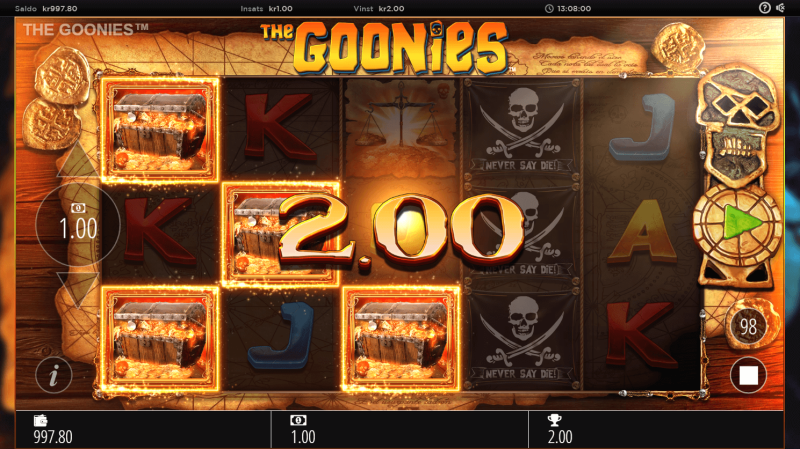 play goonies slot online free