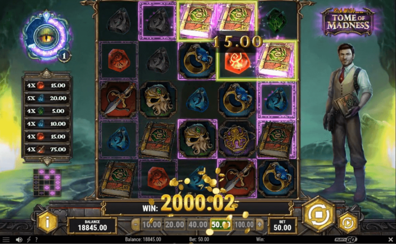 huvudspelet i Tome of Madness