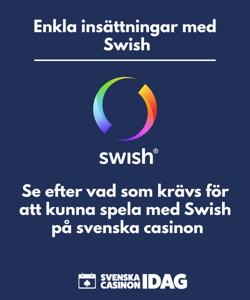 casino swish med snabba insättningar och uttag